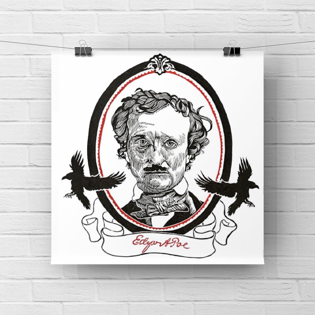 Edgar Allan Poe - Reproduction Print